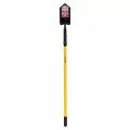 5" Steel Blade 11 ga Yellow Professional Grade Fiberglass Handle Trenching/Cleanout 35 Degrees Angle Head Shovel | STR89125