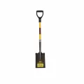 7" x 12" Blade 29" Premium Fiberglass Handle 14 ga Forward Turned Step Garden Spade | STRS605D
