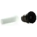 Spray Nozzle, 12' 180° Half Circle Male Threaded 0.05 - 4.58 gpm Plastic Brown MPR+ with Screen