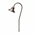 2 W GU5.3 T3 LED Weathered Brass Solid Brass Jupiter Odyssey Series Area Light | UNIJUPINL