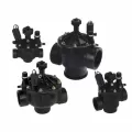 1" FNPT Glass-Filled Nylon 10 - 220 psi P-220 Series In-Line with Flow Control Globe/Angle Valve | TOLP2202604