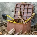 5.75" x 8.125" Light Brown PVC Satellite Hub Wiring Kit