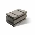6" X 7" X 12" Gray Large U-Cara Sure Track Enduracolor Backer Block | 175RSTB211121-0