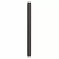 12" Black Polyester Powder Coated Aluminum with 1/2" NPT Schedule 40 Stem