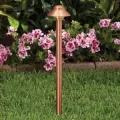 Natural Copper Spun Solid Copper Landscape Series 2165 Model Path Light | VISPR2165CSNNL