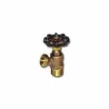 1/2" x 3.74" Hose x MIP/Solder Brass 205F Series Full Flow Angle Spout Boiler Drain | VLZBD005M