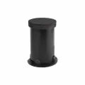 5-7/16" x 6-15/16" Black PVC For 12 - 120 V 3" Inground Well Light WAC Landscape Lighting Portable Concrete Pour Kit