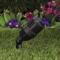 9.5 W 3000K LED Standard Black Die-Cast Copper-Free Aluminum Landscape 3106 Series Wide Flood Beam Up and Accent Light | VISGR3106B95WWF