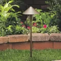 2.5 W Ceramic T3 LED Standard Black Die-Cast Copper-Free Aluminum Landscape Series 6500 Model Round Non-Directional Path Light | VISPR6500BWLB2ND