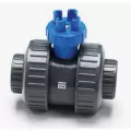 1" Slip x FIPT Gray PVC 235 psi True Union Full Block Ball Valve | VLPBVTU010