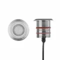 4 W 3000K LED Stainless Steel Recessed with Honeycomb Louver Round In-Ground Luminaire | WAC202230SS