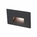 2 W 2700K LED White Aluminum Rectangle Step Light | WAC401127WT