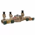 1" FPT Bronze Lead-Free Cast Copper Silicon Alloy 175 psi LF007M1-QT Series Double Check Valve Assembly | WAT007QT010LF