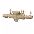 1" FNPT Lead-Free Bronze 175 psi LF009M2-QT Series In-Line Reduced Pressure Zone Assembly | WAT009QT010LF