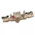 1" FNPT Lead-Free Bronze 175 psi LF009M2-QT Series In-Line Reduced Pressure Zone Assembly | WAT009QT010LF
