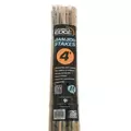 Grower's Edge Natural Bamboo 4 ft - 25/Bag (20 Bags/Bundle)