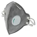 Grower's Edge Clean Room Vertical Fold-Flat Active Carbon Respirator Mask w/ Valve (10/Cs)