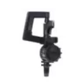 Full Circle 0 to 25 gph Black Adjustable Mini-Sprinkler | AGP72500965