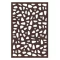 48" x 70" x 5/16" Wood Natural Brown Decorative Fence Panel | OUTUSADSDA1
