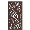 48" x 24" x 5/16" Wood Natural Brown Decorative Fence Panel | OUTUSADSWM1