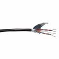 18/4 1000' PE Blue/Orange, Black Jacket Underground 2-Pair Shielded and Armored Direct Burial Communication Wire | WICP7171DA