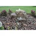Pagoda Fountain Rock Landscape with Set of 3 Fountain Kit | AQS58086
