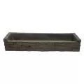 36" x 12" x 6" Straight Stacked Front Spill Slate Topper | AQS78281