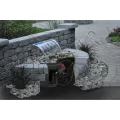 22" x 44" x 16" 33 gal Formal For 24" Colorfalls Spillway Basin | AWGCFBASIN24
