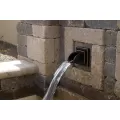4-3/4" x 5" x 5" Mantova Series For Formal Spillway and Flexible Hardscape Basins Wall Spout | AWGWSMS