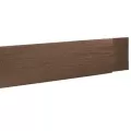 20' x 1/2" x 6" Poly Board Brown Landscape Edging | BABPB620