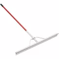 Aluminum Blade Landscape Rake, 42" Wide Head w/60" Vinyl Sleeve Handle | CORRK61064