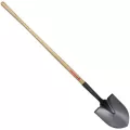Corona Clipper Round Point Shovel, Tempered Steel Blade Ash Wood Handle | SS 26000