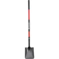 4" Tempered Steel Blade 14 ga Fiberglass Handle Hollow-Back Square Point Shovel | CORSS31020
