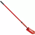 5" Steel Blade 13 ga Fiberglass Handle 28 Degrees Trench Digging Shovel | CORSS64325