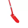5" Steel Blade 14 ga Fiberglass Handle Curved Trenching Shovel | CORSS64715