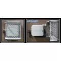 17" x 7-1/2" x 14" Gray Steel For Wall Mounted Larger or Deeper Sprinkler Controllers Enclosure | BPDCG2GY
