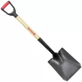 Corona Clipper Square Point Diy Shovel, Tempered Steel Blade 15 Ga Ash Wood Handle | SS 27000