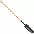 Tempered Steel Blade 14 ga 48" Ash Wood Handle Drain Spade | CORSS28000