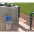 12 Stations Indoor/Outdoor 10-1/2" x 4-1/4" x 9-3/4" Blue MC-E Series Irrigation Controller | IRRMC12E