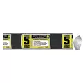 Polyester Fiber Backing Black with Gold Stripe 5 oz Woven Fabric 5' x 250' Polypropylene Woven | LANP5