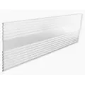 Landscape Edging, 8' X 4" X 1/8" 6063 Aluminum Alloy Mill Proline |  11450