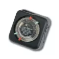 Kichler Mechanical Timer, 120 Vac Primary Black Aluminum Transformer Plug-In | 15557BK