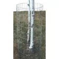 2" x 4" Mesh 72" x 100' 16 ga Steel Galvanized Welded Utility Fencing | LANUF72100
