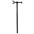 6' Black Dip Malleable Iron 304B Series Curb Box Key | MCD304B6