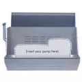 29-3/8" x 15-3/4" x 17-1/2" Powder Coated Stainless Steel Pro Pump Universal Enclosure | MUNENCP2