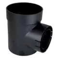 6" 1-Outlet Black Single For Spee-D Basins 1/Pack Locking Outlet | NDS101RETAIL