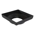 12" X 12" Square Black Low-Profile For 12" X 12" Catch Basin Adapter |  1230