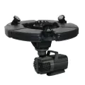 1/4 Hp 14.3" X 18.9" Black With Light Floating Fountain |  45383