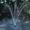 1/4 Hp 14.3" X 18.9" Black With Light Floating Fountain |  45383