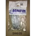 6" L Silver 11 ga Steel 21D1 Series Round Top Sod Staple | PINLAN25